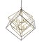 Z-Lite Euclid 12 Light Chandelier, Olde Brass + Bronze 457-12OBR-BRZ - alternate 2